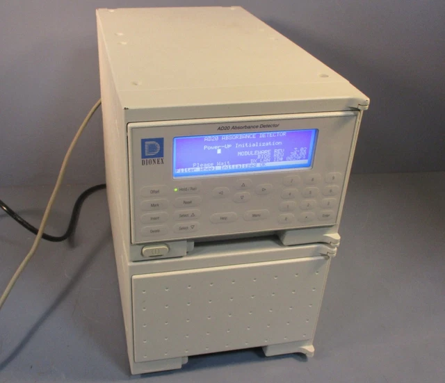 Dionex AD20-1 Absorbance Detectot AD20 Powers & Passes Self Tests