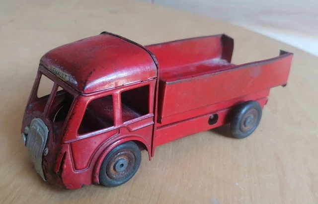 JOUET ANCIEN CIJ 6/25 Renault 2.5T Benne Coffret 3 En 1