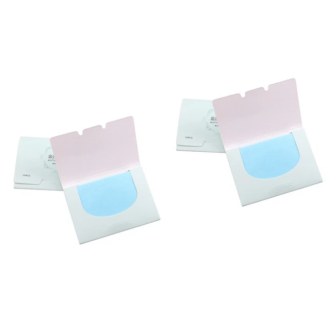 400 piezas Aceite secante papel aceite absorbiendo hojas lino aceite secante hojas