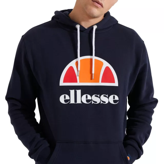 Ellesse Dahryl OH Hoody Homme Sweat SXG12737 Bleu