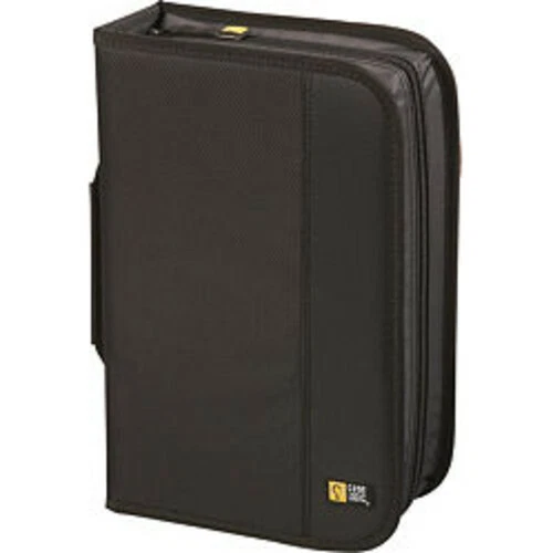 Case Logic CDW-92 CD Wallet-Holds 92 Discs or 46 With Notes - Nylon (Black) [New