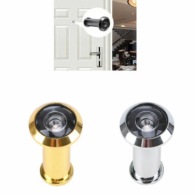 SECURITY 200 DEGREE Door Scope Peephole Viewer Peep Sight Hole Glass