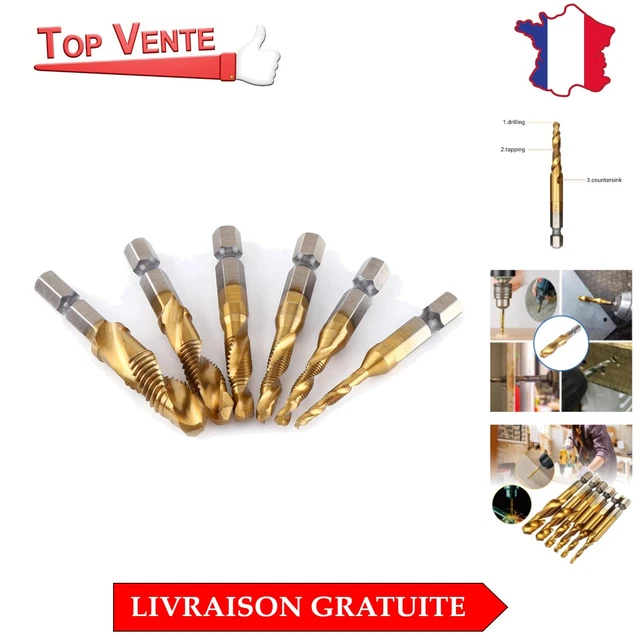 Set De Forets Et Tarauds HSS Parkside - Neuf En Boîte, Pour Perçage Et Filetage