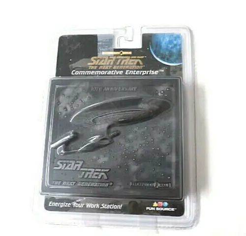 Star Trek Next Generation Commemorative Enterprise Quad Jewel Case CD Holder