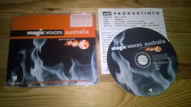 CD Pop Magic Voices - Australia (3 Song) MCD EDEL sc +Presskit