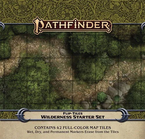 PZO4088 Pathfinder RPG: Flip-Tiles - Wilderness Starter Set