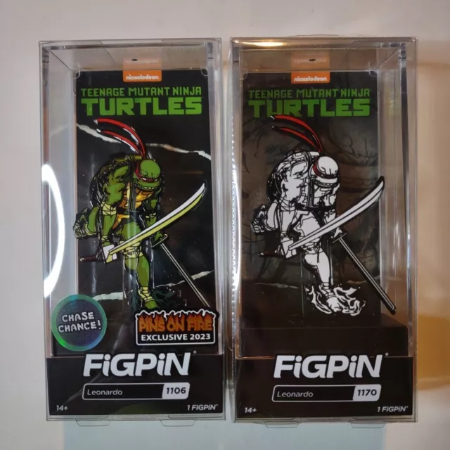 Figpin Teenage Mutant Ninja Turtles TMNT Leonardo 1106 & 1170 Chase LE500