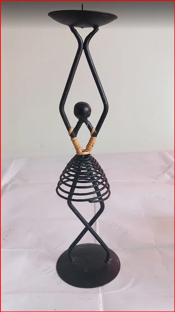 Petit Bougeoir BMF Argenté Vintage Allemagne 70s, Déco Collection
