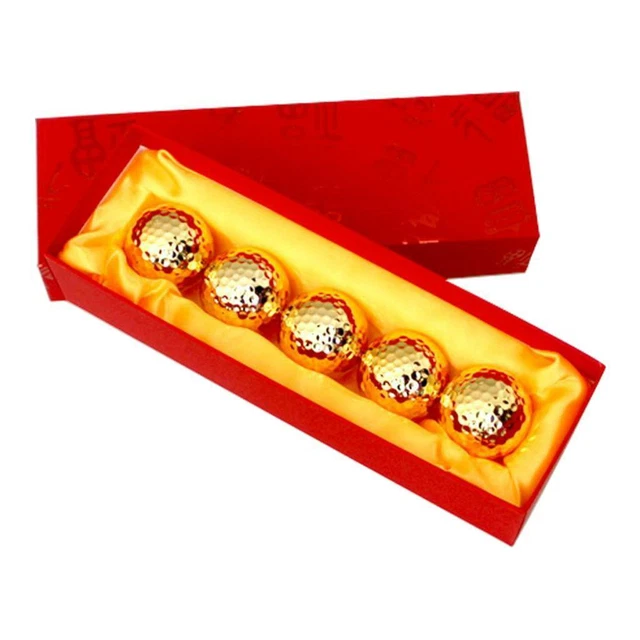Fantaisie Golf cadeau boîte à balles balles de golf bijoux collier cas Club