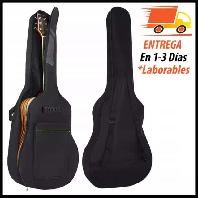 Funda de Guitarra Universal con 2 Bolsillos para Guitarra Acústica y Clásica