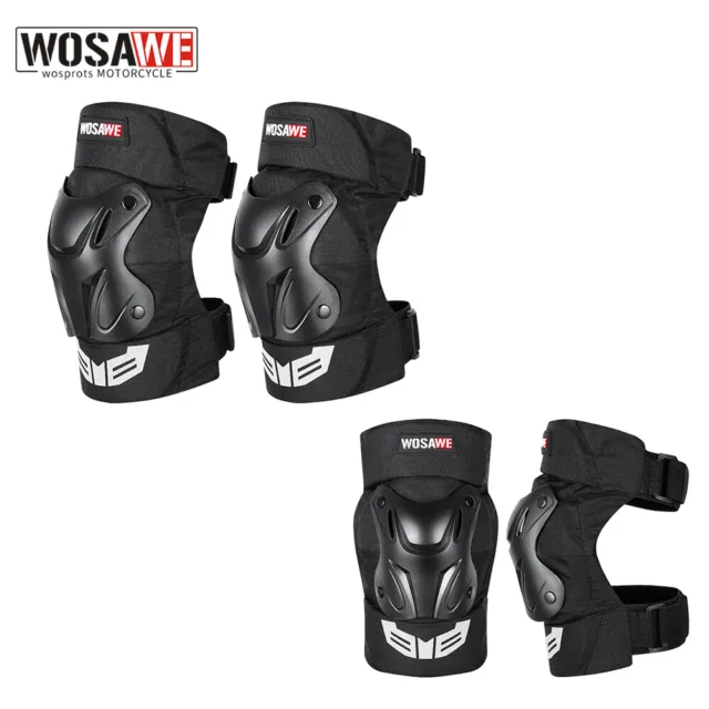 WOSAWE Cycling Knee Elbow Pads Set MTB Mountain Bike Ride Road Protector Guards