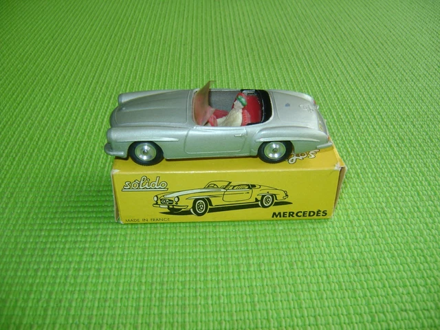 SOLIDO 1/43è SÉRIE 100 MERCÉDES 190 SL REF 105 1958 BON ÉTAT