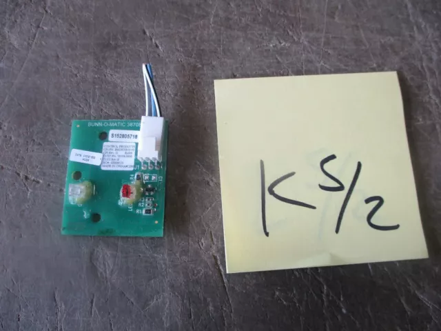 Used Auger Control Panel 38708 for Ultra-2 Bunn-O-Matic Frozen Drink Machine
