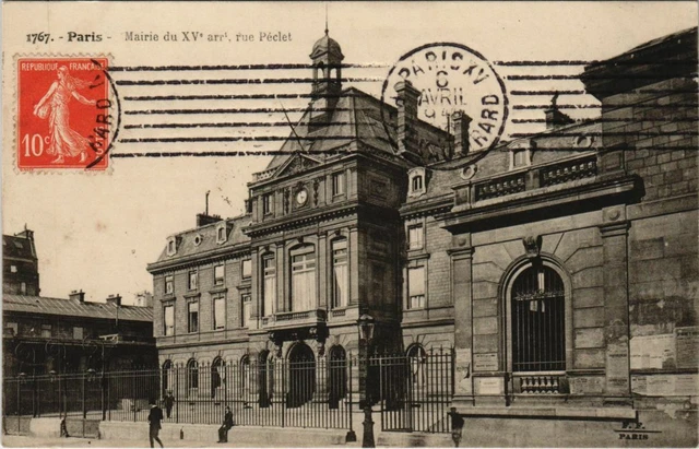 CPA PARIS 15th Avenue de Saxe, 7th arr. outlet of Avenue de Ségur (65870)
