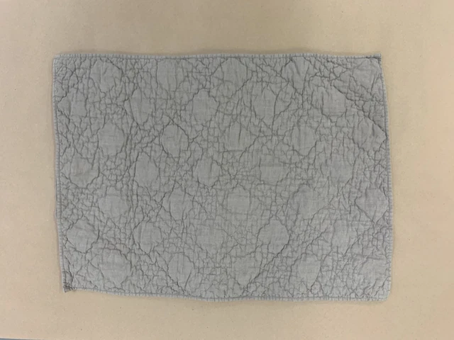 Restoration Hardware RH Stonewash Belgian Linen Quilted Standard Sham 252449