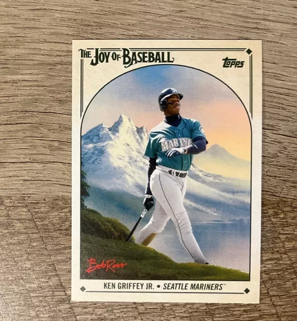 2023 TOPPS X Bob Ross The Joy Of Baseball Ken Griffey Jr. Seattle