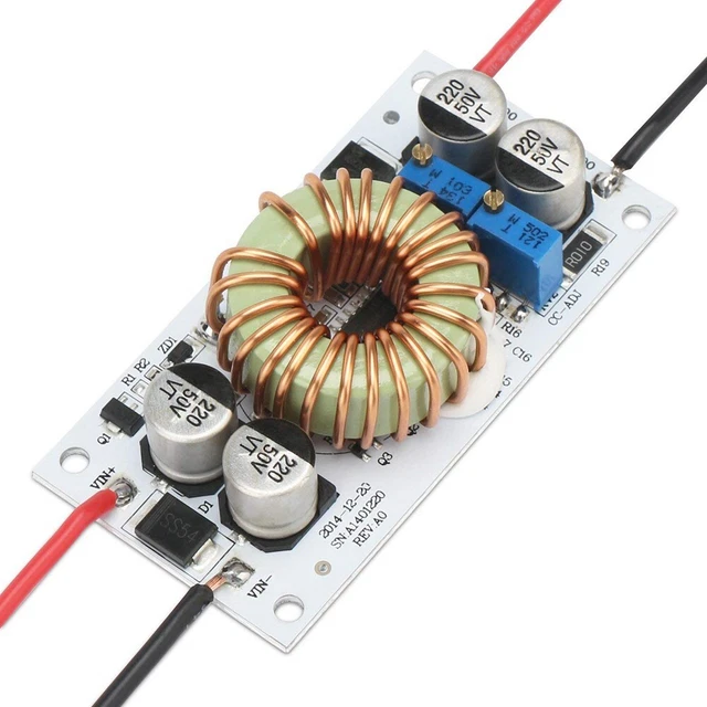 Convertitore potenziamento corrente costante 250 W regolabile DC 10 50 V gamma d
