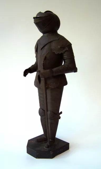 C.1900 Maltese Miniature Suit Of Armour. Handmade By C. Galdies Valletta Malta