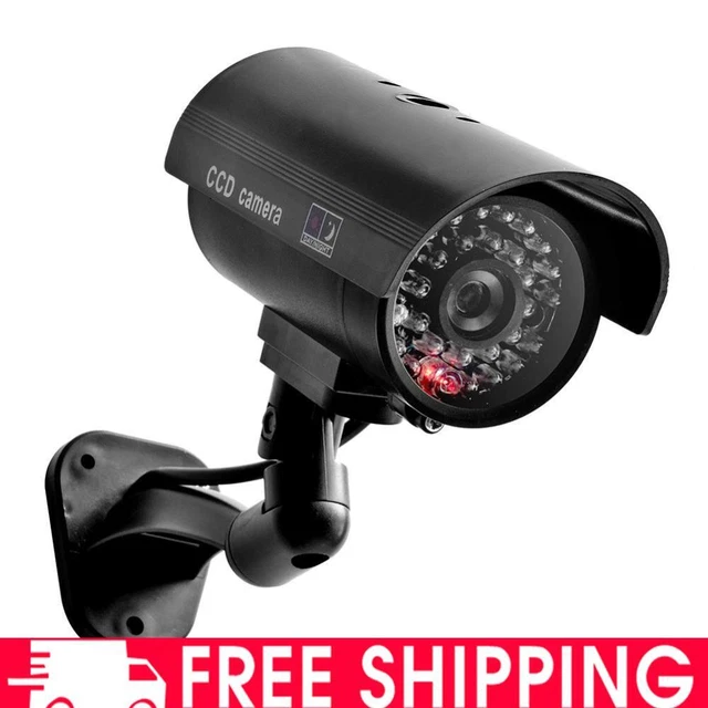 Videocamera Fittizia Con LED Lampeggiante - Simulazione Sicurezza Per Interni Ed Esterni - Foto 10