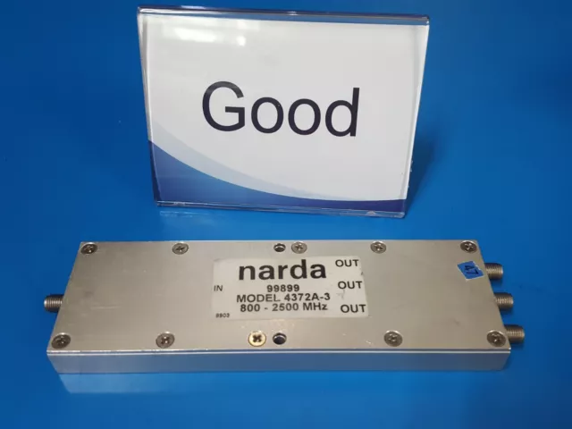 Narda_4372A-3: 800-2500MHz, POWER DIVIDER (1-2)