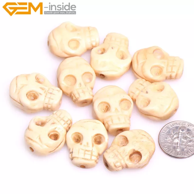 17mm Handcarved Animal Bond* Cabochon Coin Beads For Jewelry Making 12pcs 3