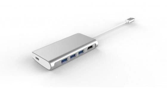 LMP -USBC-VHUB-5P-S USB-C Video Hub 5 Port HDMI  3x USB 3.0 (1x 1.5A), (PD & ~E~