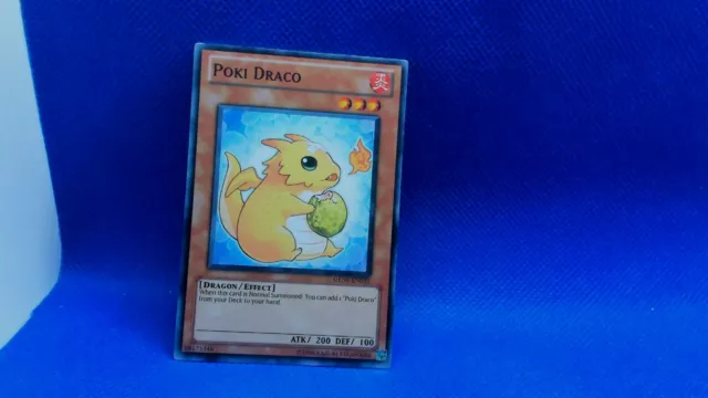 Yugioh - 3X Poki Draco - Common - 1st Edition - GENF-EN031 - Near