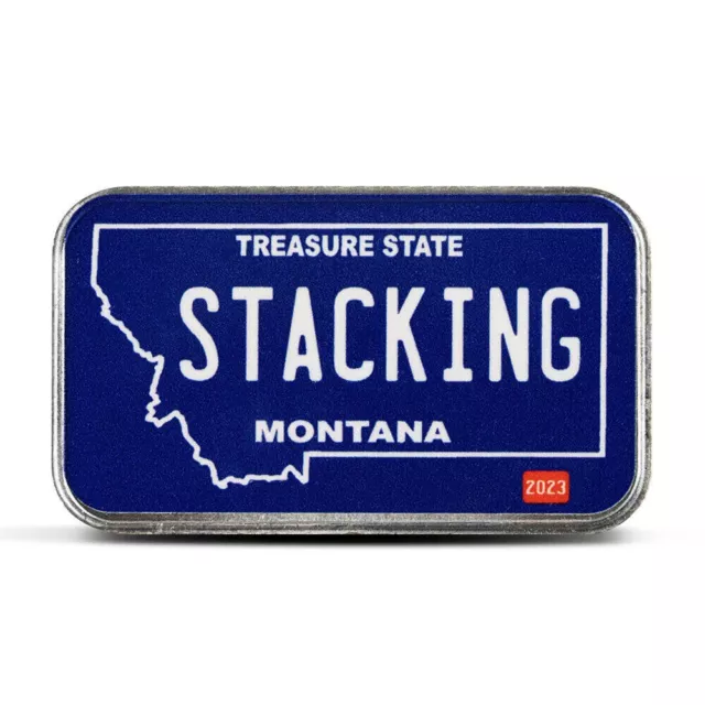 Ebay Live 6.17 - 1 oz Silver Bar Montana License Plate