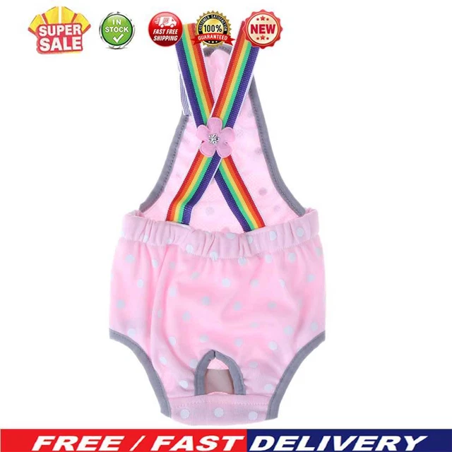 SOBW Hundewindeln,Windeln FüR Hunde,Niedliche Strap Physiologische Hosen Haustie