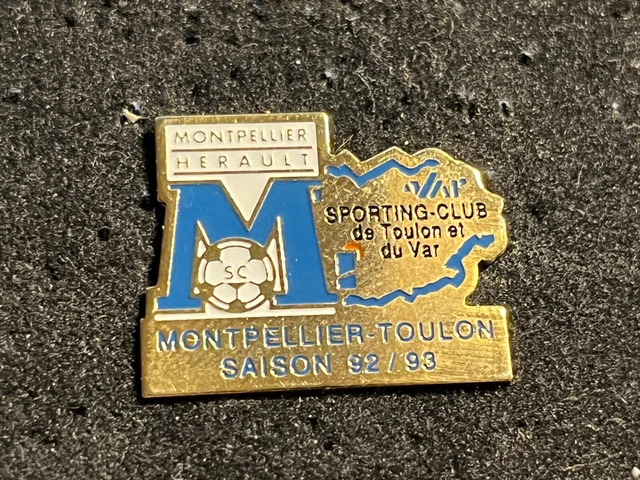 Pin's FC Nantes Vs FC Toulon - Match Du 23 Mars 1991 - Collection Football Vintage