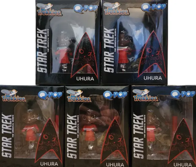 QMX Classic Star Trek Q-Pop UHURA Figur in OVP Menge 5 Neu im Karton