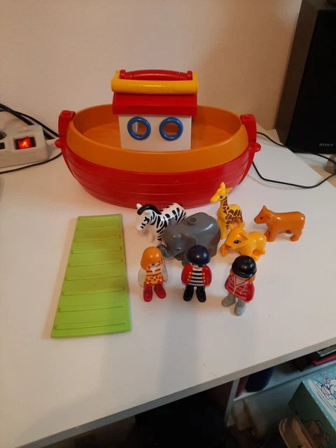 PLAYMOBIL SCHIFF HAUSBOOT mit Tiere EUR 4,00 - PicClick DE