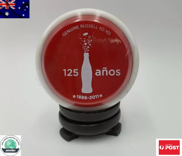 2011 Coca Cola YOYO Genuine 125 years Russell YOYO new Brazilian Release only