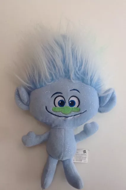 Trolls Guy Diamante Troll Blu 12" Peluche Imbottito Dreamworks Giocattolo Morbido Hasbro Carino