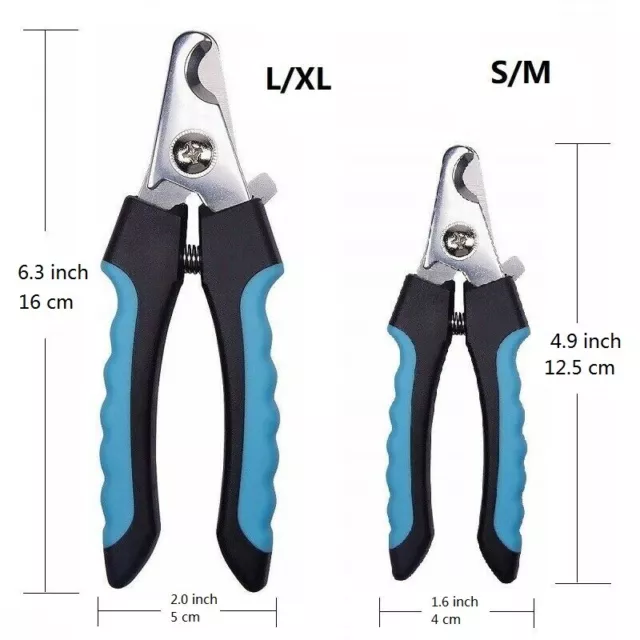 Large Safety Dog Nail Clippers UK Professional Heavy Duty Grooming At Home