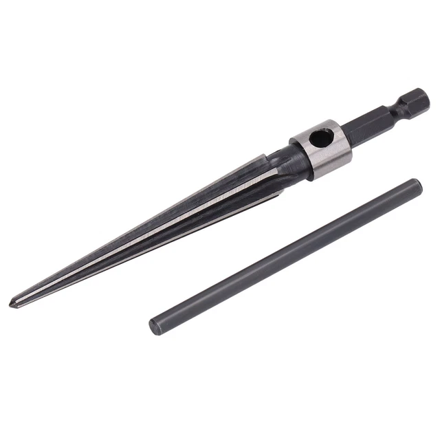 (Hex Handle Taper Reamer 3‑13mm)Reamer T Shape Handle Fine Workmanship High MU