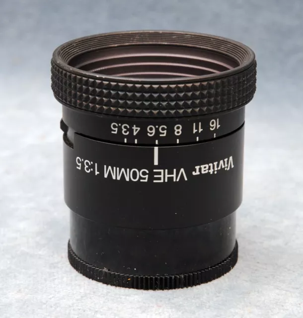 Vivitar Vhe 50Mm 1:3.5 Enlarging Lens With M39 Ring, Germany (Aka Schneider)