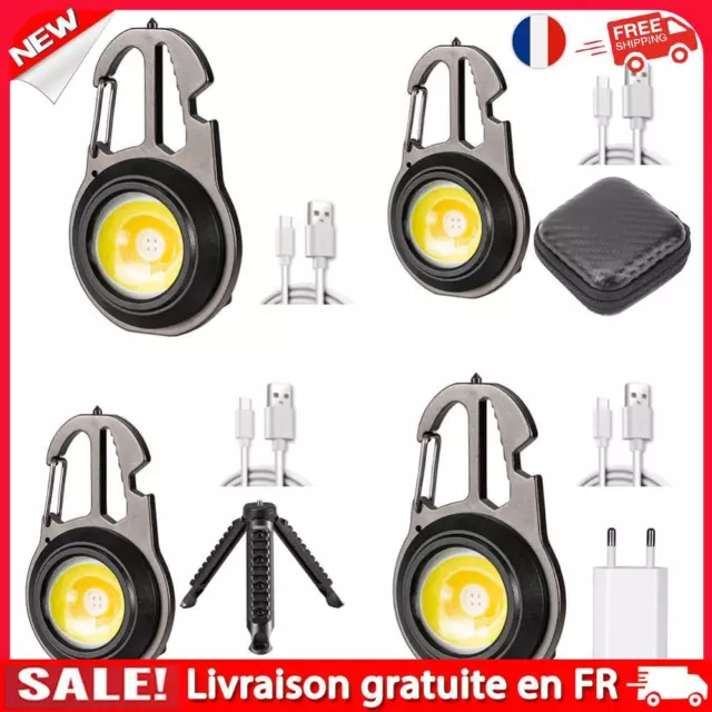 LED COB Emergency Lamp Multifunctional 500LM Energy-Efficient for Outdoor Travel