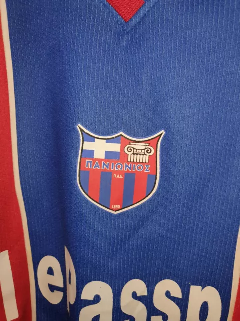 camiseta de jugador original Panionios GSS 1890 Veledar 15 MWS1104 3