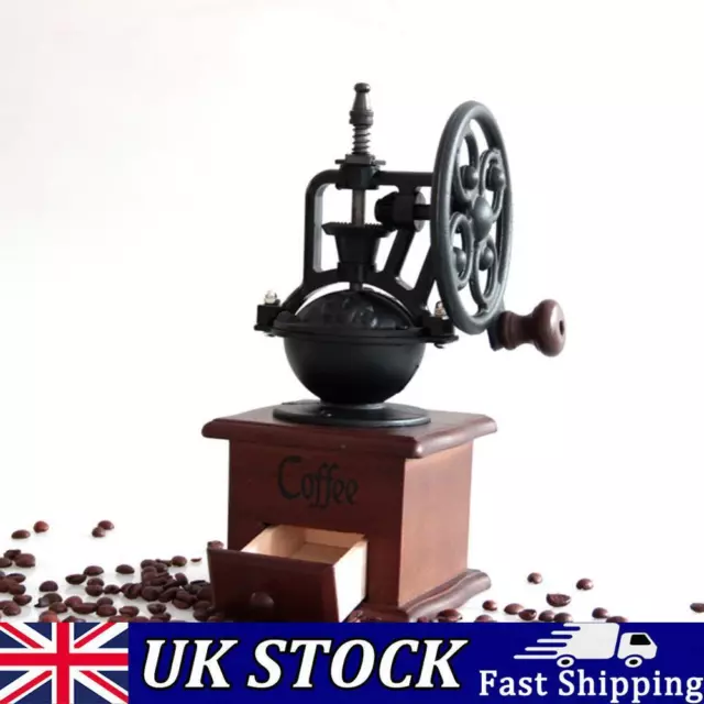 Vintage Retro Manual Coffee Grinders Ferris Wheel Hand Crank Coffee Makers