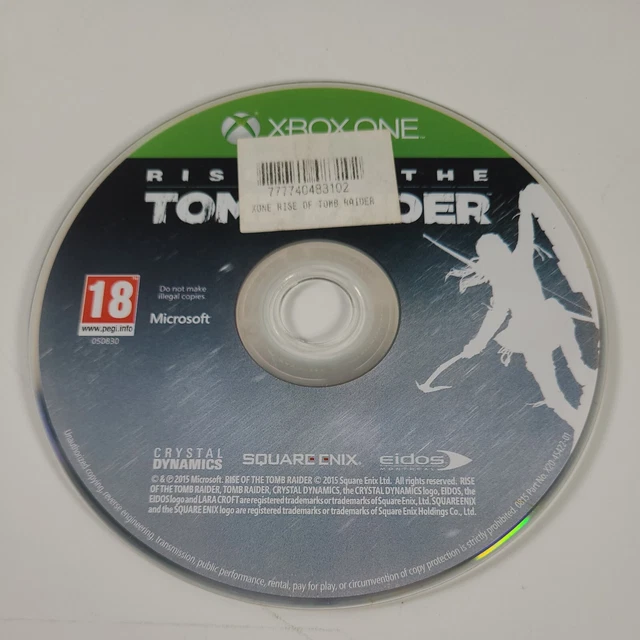 *Disc Only* Rise of the Tomb Raider Xbox One Action Adventure Video Game PAL