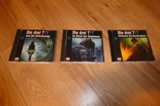 Die drei ??? Fragezeichen, 194, 195, 196, also 3 CD