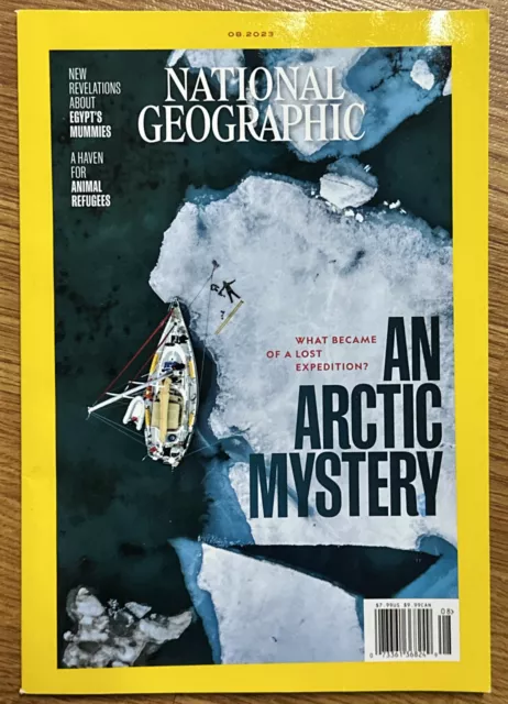 National Geographic Magazine  August 2023 An Arctic Mystery