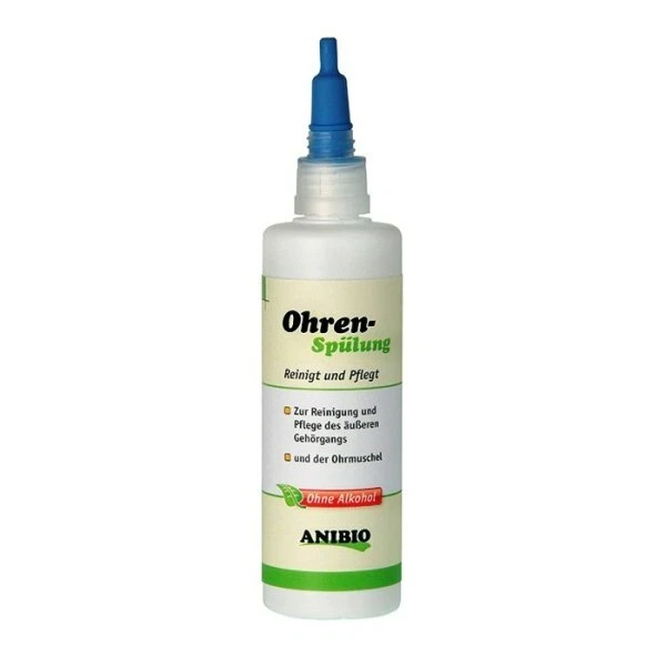 Anibio Lavador de oidos externo limpieza natural perros y gatos 125 ml