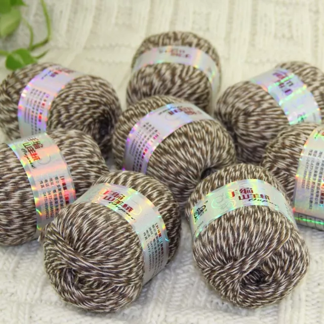 Cotton/silk/cashmere yarn on cone, sock weight yarn for knitting, weaving  and crochet, per 100g