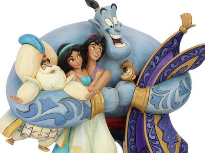 jim shore aladdin group hug