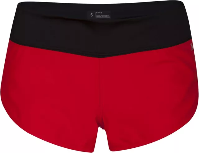 Hurley Phantom Ladies Water repellent board shorts, swimming trunks Speed ​​Red