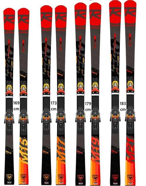 Rossignol Hero Master Alpin Profi Renn-Performance Skiset All Terrain Rocker 21/