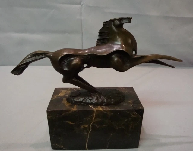 Estatua Caballo Fauna Moderno Estilo Bronce sólido