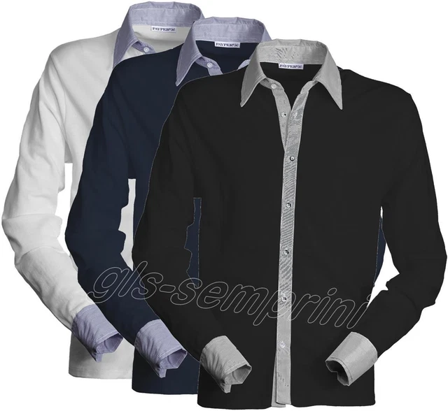 Polo Manica Lunga Payper Mirage Maglia In Cotone Uomo
